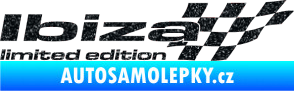 Samolepka Ibiza limited edition pravá Ultra Metalic černá