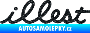 Samolepka Illest 001 Ultra Metalic černá