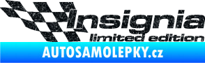 Samolepka Insignia limited edition levá Ultra Metalic černá