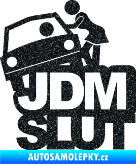 Samolepka JDM Slut 001 Ultra Metalic černá
