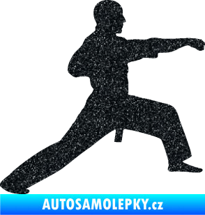 Samolepka Judo 001 pravá Ultra Metalic černá
