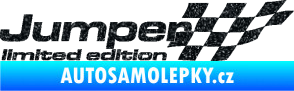 Samolepka Jumper limited edition pravá Ultra Metalic černá
