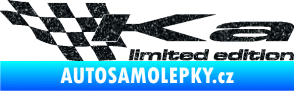 Samolepka Ka limited edition levá Ultra Metalic černá