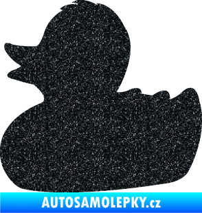 Samolepka Kachnička 001 levá Ultra Metalic černá