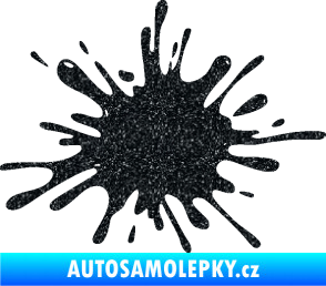 Samolepka Kaňka 002 levá Ultra Metalic černá