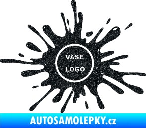 Samolepka Kaňka 003 znak Ultra Metalic černá