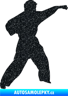 Samolepka Karate 010 pravá Ultra Metalic černá