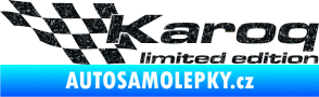 Samolepka Karoq limited edition levá Ultra Metalic černá
