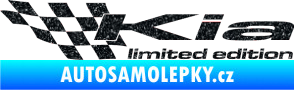 Samolepka Kia limited edition levá Ultra Metalic černá
