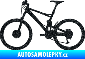 Samolepka Kolo 001 levá - (horské kolo) Ultra Metalic černá