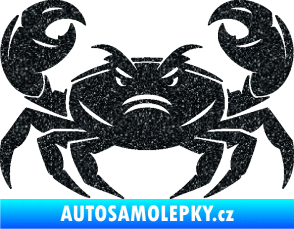 Samolepka Krab 003 Ultra Metalic černá