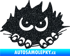 Samolepka Kuk 002 levá šmírák Ultra Metalic černá