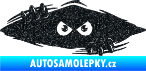 Samolepka Kuk 003 pravá šmírák Ultra Metalic černá