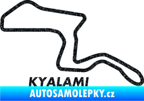 Samolepka Okruh Kyalami Ultra Metalic černá