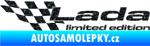Samolepka Lada limited edition levá Ultra Metalic černá