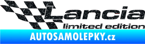 Samolepka Lancia limited edition levá Ultra Metalic černá