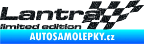 Samolepka Lantra limited edition pravá Ultra Metalic černá