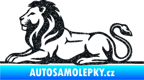 Samolepka Lev 010 levá Ultra Metalic černá