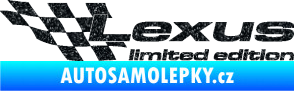 Samolepka Lexus limited edition levá Ultra Metalic černá