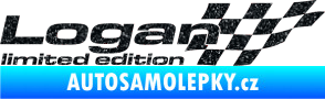 Samolepka Logan limited edition pravá Ultra Metalic černá