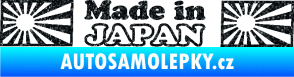 Samolepka Made in Japan 002 Ultra Metalic černá