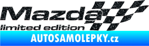 Samolepka Mazda limited edition pravá Ultra Metalic černá