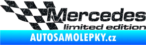 Samolepka Mercedes limited edition levá Ultra Metalic černá