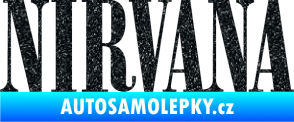 Samolepka Nirvana 001 Ultra Metalic černá