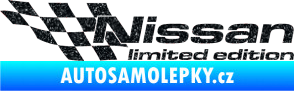 Samolepka Nissan limited edition levá Ultra Metalic černá