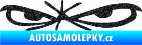 Samolepka Oči 002 levá Ultra Metalic černá