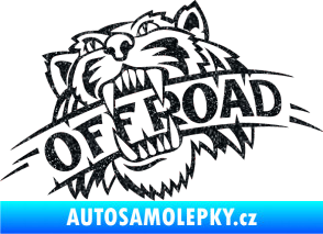 Samolepka Off Road 001  Ultra Metalic černá