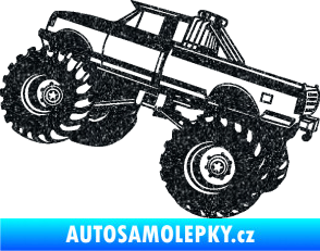 Samolepka Off Road 003 levá Ultra Metalic černá