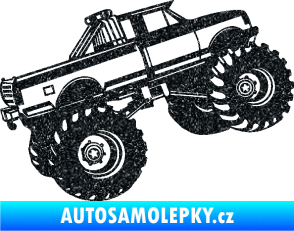 Samolepka Off Road 003 pravá Ultra Metalic černá