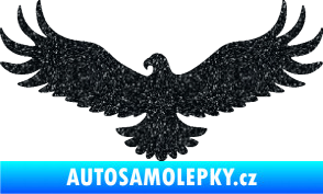 Samolepka Orel 006 levá Ultra Metalic černá