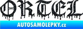 Samolepka Ortel Ultra Metalic černá