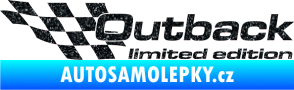 Samolepka Outback limited edition levá Ultra Metalic černá