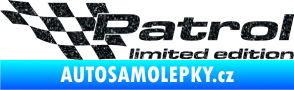 Samolepka Patrol limited edition levá Ultra Metalic černá