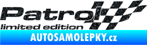 Samolepka Patrol limited edition pravá Ultra Metalic černá
