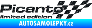 Samolepka Picanto limited edition pravá Ultra Metalic černá