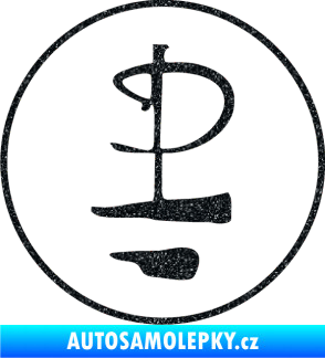Samolepka Pink Floyd 001 Ultra Metalic černá