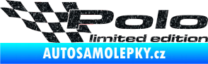 Samolepka Polo limited edition levá Ultra Metalic černá