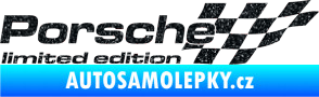 Samolepka Porsche limited edition pravá Ultra Metalic černá