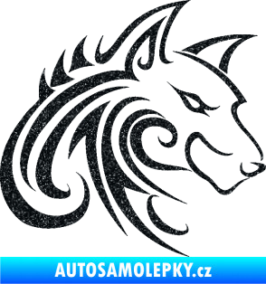 Samolepka Predator tattoo 001 pravá Ultra Metalic černá
