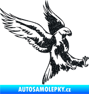 Samolepka Predators 003 pravá Ultra Metalic černá