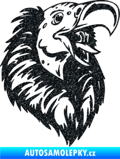 Samolepka Predators 009 pravá sup Ultra Metalic černá