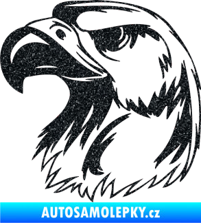 Samolepka Predators 014 levá Ultra Metalic černá