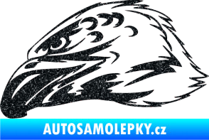Samolepka Predators 015 levá Ultra Metalic černá