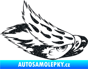 Samolepka Predators 022 pravá Ultra Metalic černá