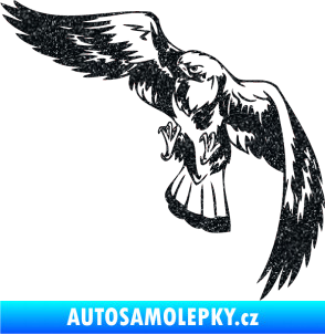 Samolepka Predators 041 levá Ultra Metalic černá