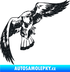 Samolepka Predators 041 pravá Ultra Metalic černá